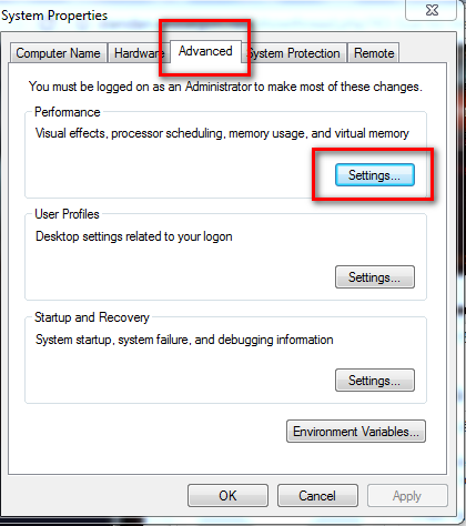 Thêm Main.exe vào danh sách DEP